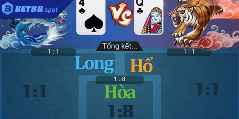 Trò chơi Rồng Hổ với lối chơi đơn giản thưởng cao