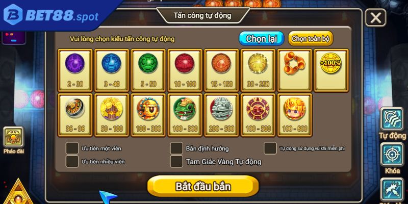 Tận dụng quay tự động